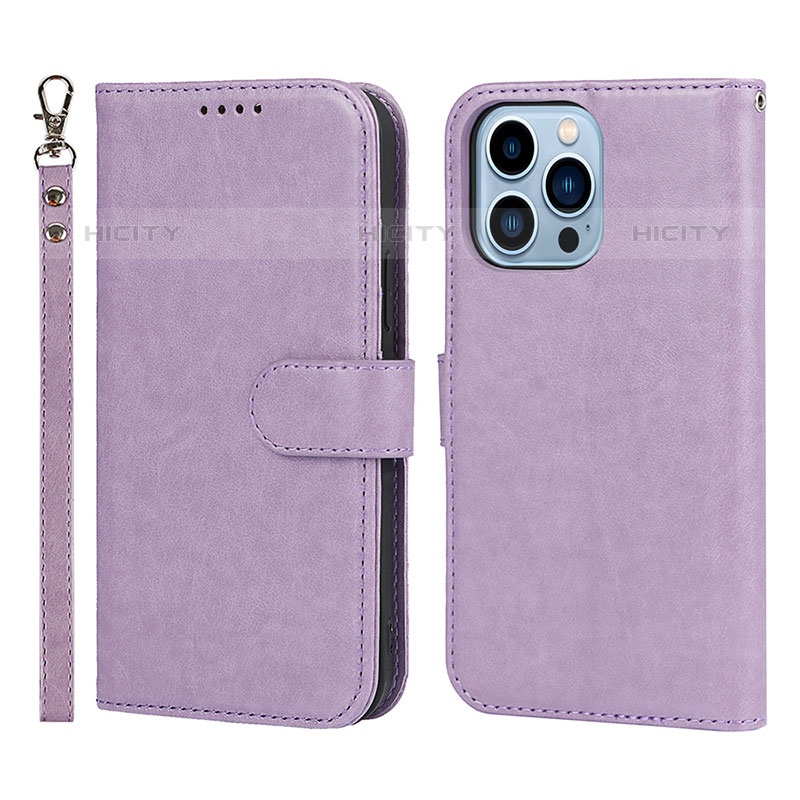 Coque Portefeuille Livre Cuir Etui Clapet L19 pour Apple iPhone 15 Pro Plus