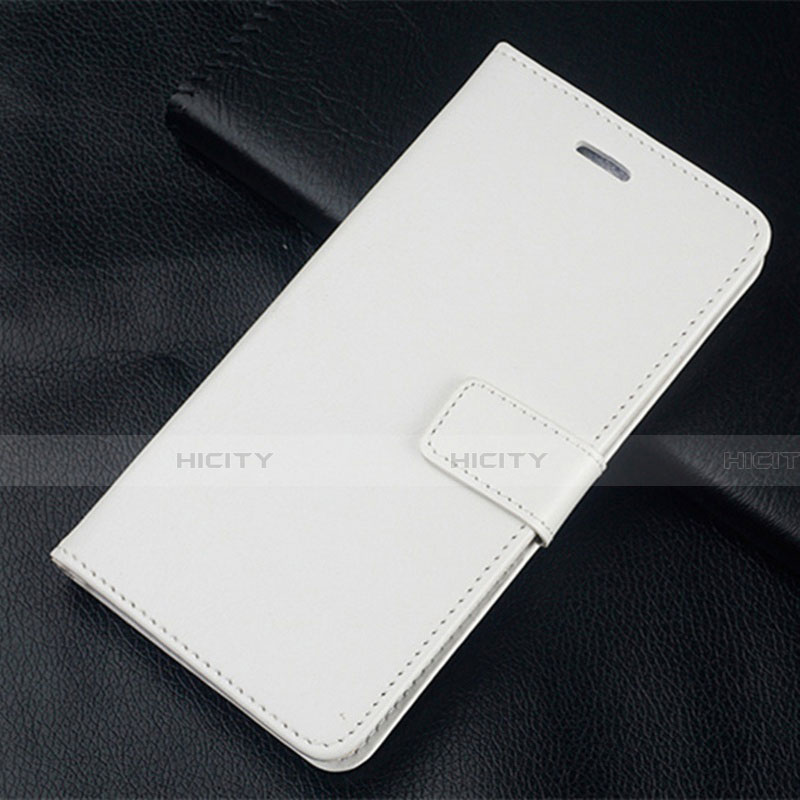 Coque Portefeuille Livre Cuir Etui Clapet L20 pour Huawei Honor 30S Blanc Plus