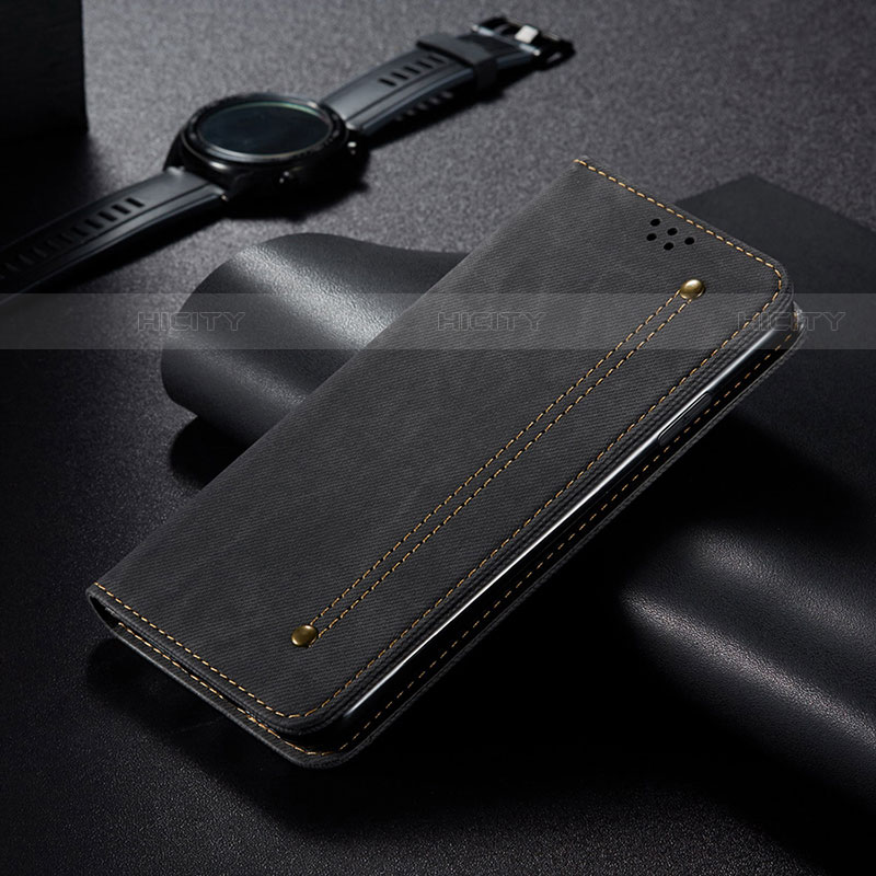 Coque Portefeuille Livre Cuir Etui Clapet L22 pour Apple iPhone 13 Mini Noir Plus