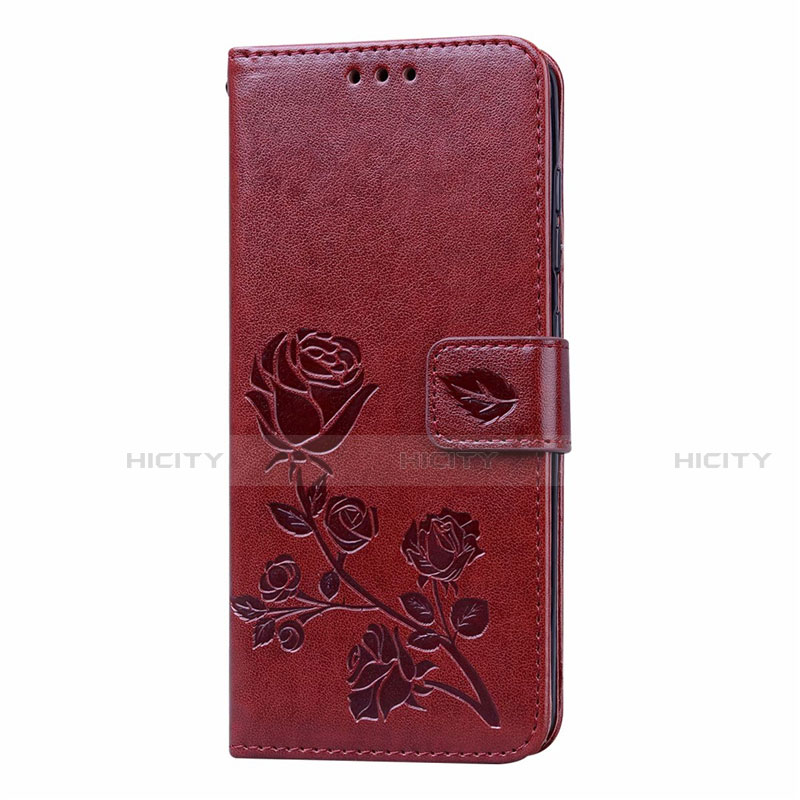 Coque Portefeuille Livre Cuir Etui Clapet L23 pour Samsung Galaxy A41 Marron Plus