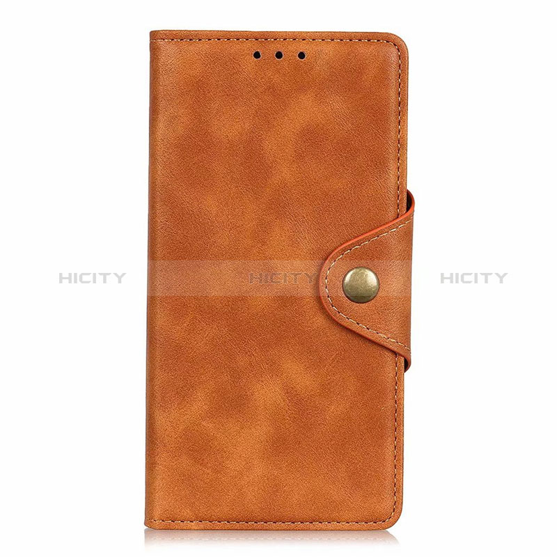 Coque Portefeuille Livre Cuir Etui Clapet L26 pour Samsung Galaxy A71 4G A715 Orange Plus