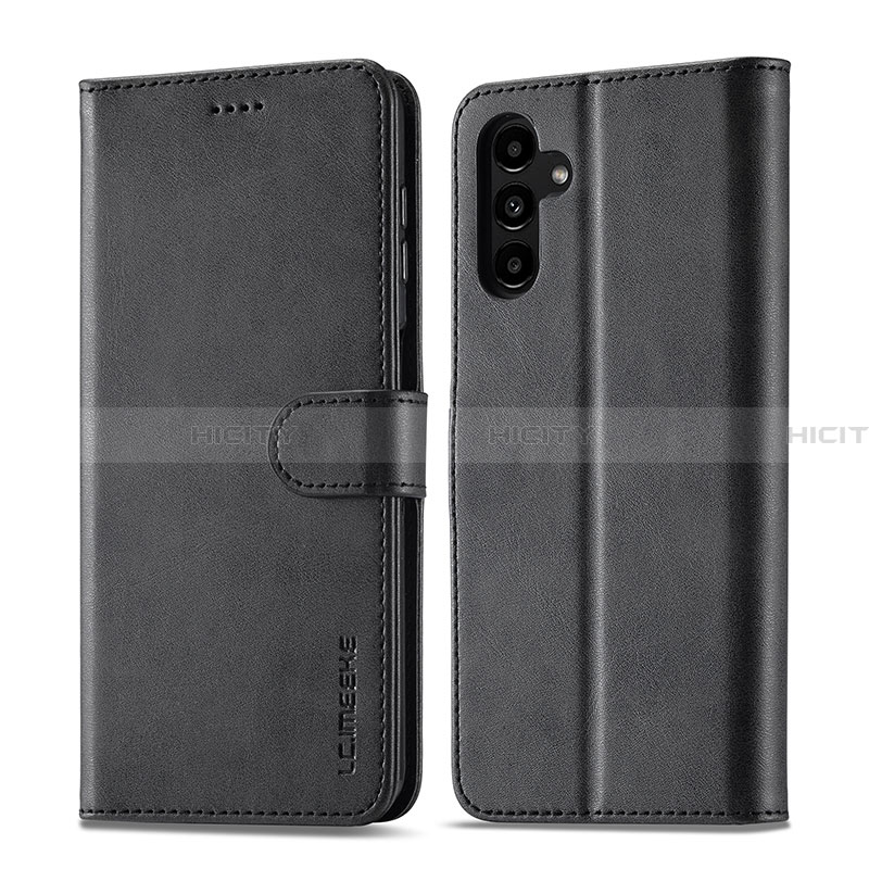 Coque Portefeuille Livre Cuir Etui Clapet LC1 pour Samsung Galaxy A13 5G Noir Plus