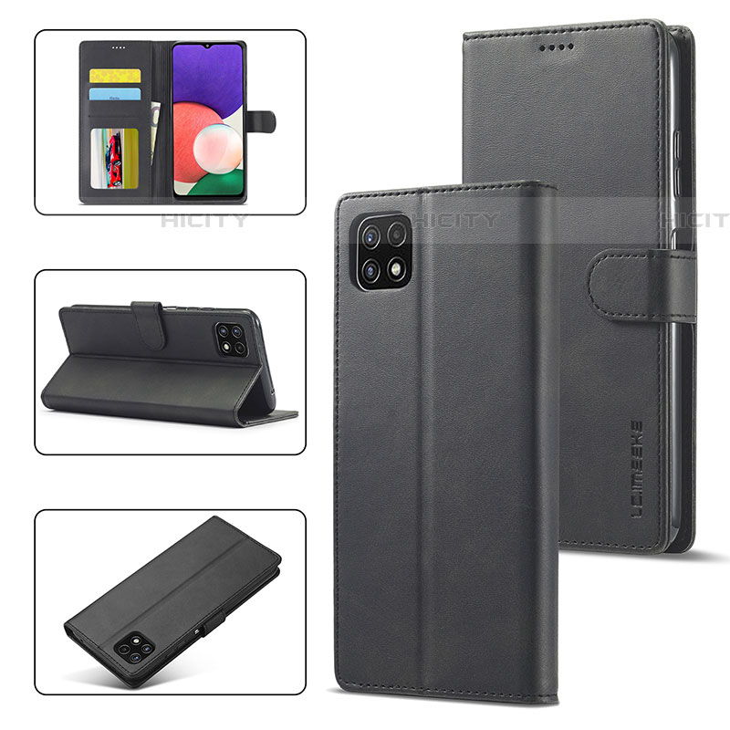 Coque Portefeuille Livre Cuir Etui Clapet LC1 pour Samsung Galaxy F42 5G Plus