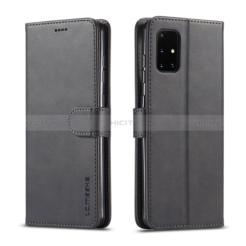 Coque Portefeuille Livre Cuir Etui Clapet LC1 pour Samsung Galaxy M51 Noir Plus