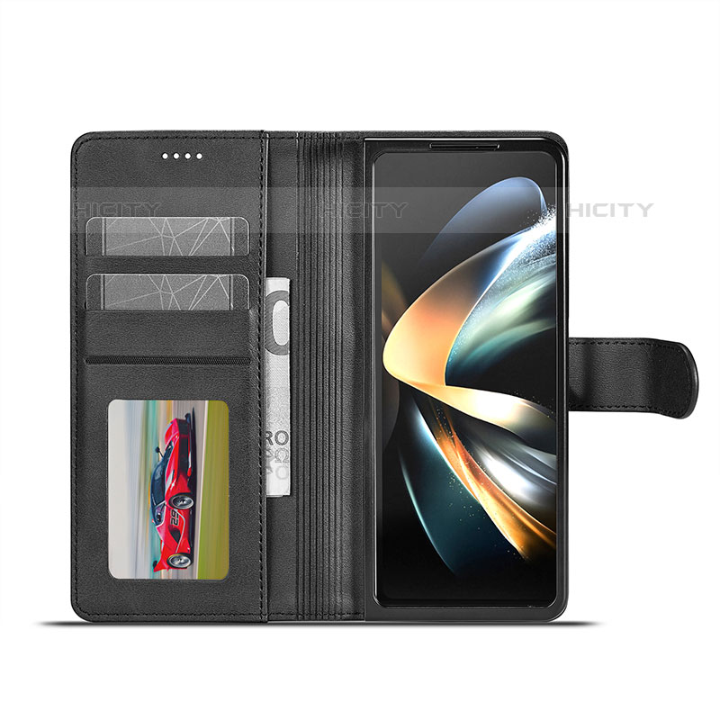 Coque Portefeuille Livre Cuir Etui Clapet LC1 pour Samsung Galaxy Z Fold5 5G Plus