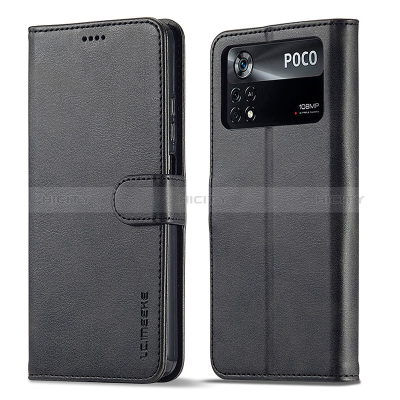 Coque Portefeuille Livre Cuir Etui Clapet LC1 pour Xiaomi Poco M4 Pro 4G Plus