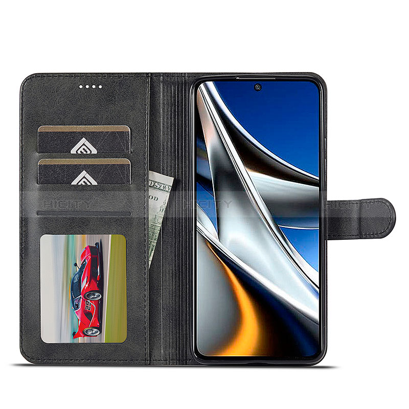 Coque Portefeuille Livre Cuir Etui Clapet LC1 pour Xiaomi Poco M4 Pro 4G Plus