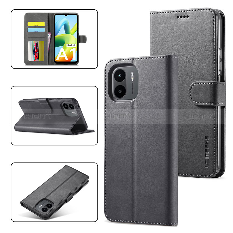 Coque Portefeuille Livre Cuir Etui Clapet LC1 pour Xiaomi Redmi A1 Plus