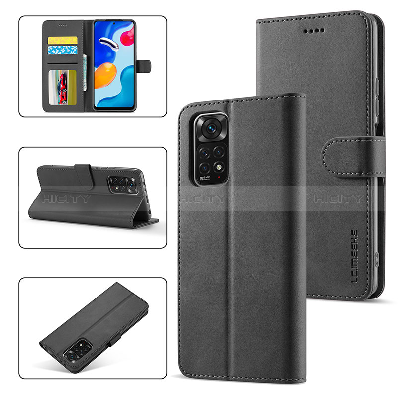 Coque Portefeuille Livre Cuir Etui Clapet LC1 pour Xiaomi Redmi Note 11 Pro 4G Plus