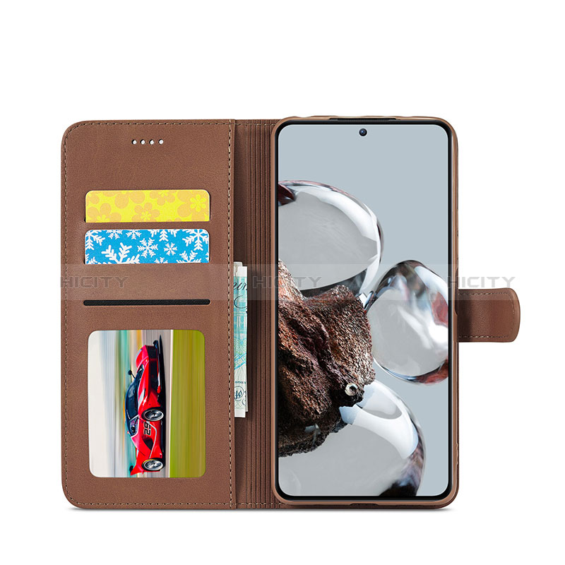 Coque Portefeuille Livre Cuir Etui Clapet LC2 pour Xiaomi Redmi K50 Ultra 5G Plus