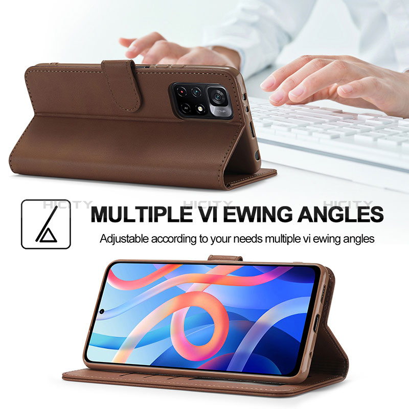 Coque Portefeuille Livre Cuir Etui Clapet LC2 pour Xiaomi Redmi Note 11S 5G Plus