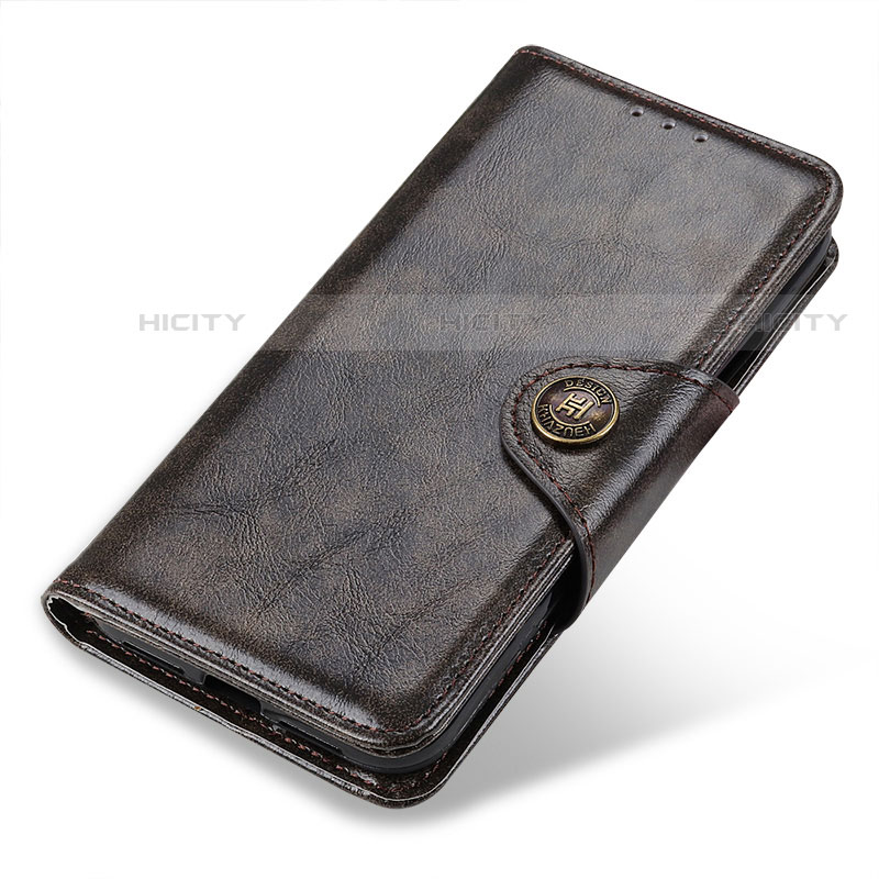 Coque Portefeuille Livre Cuir Etui Clapet M01L pour Motorola Moto Edge Plus (2022) 5G Bronze Plus