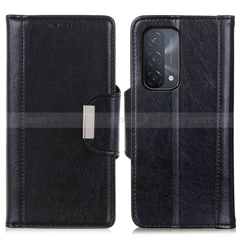 Coque Portefeuille Livre Cuir Etui Clapet M01L pour Oppo A54 5G Plus