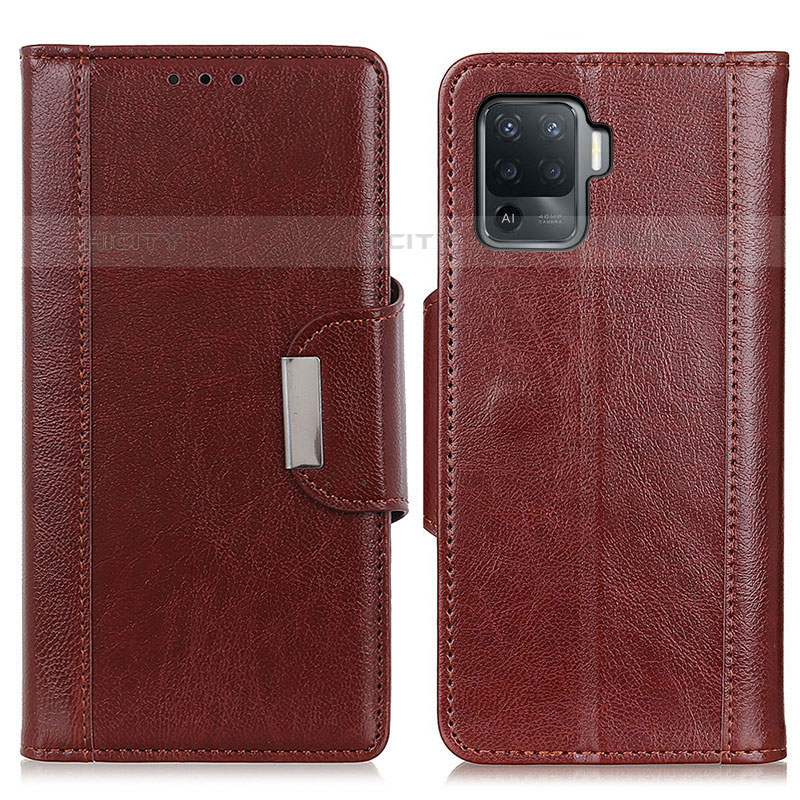 Coque Portefeuille Livre Cuir Etui Clapet M01L pour Oppo Reno5 Lite Plus