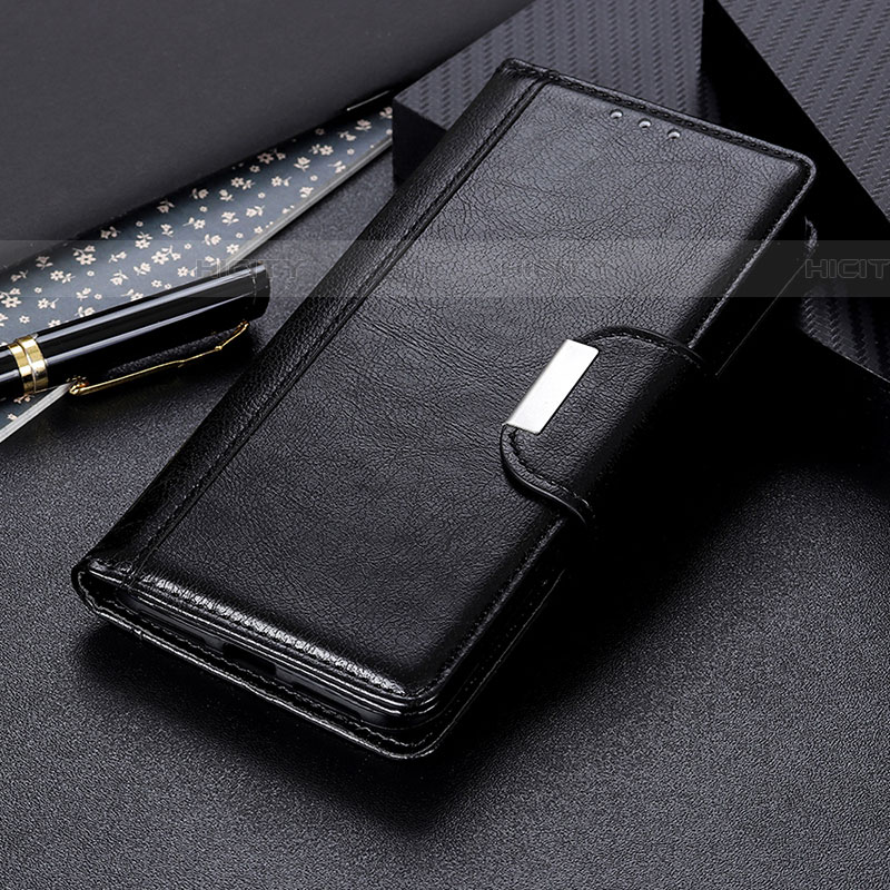 Coque Portefeuille Livre Cuir Etui Clapet M01L pour Samsung Galaxy A52 5G Noir Plus