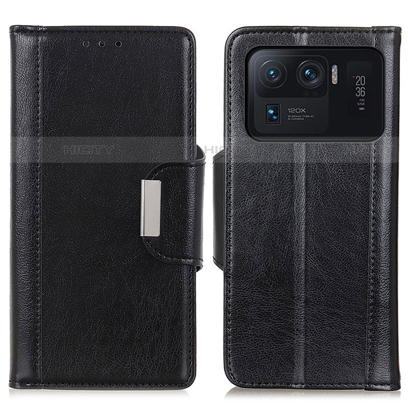 Coque Portefeuille Livre Cuir Etui Clapet M01L pour Xiaomi Mi 11 Ultra 5G Noir Plus