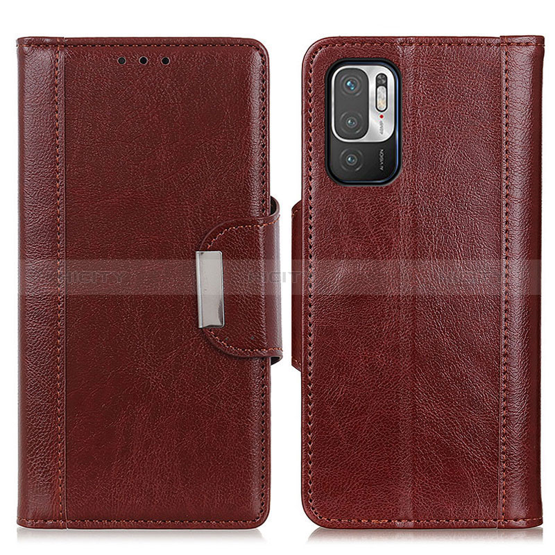 Coque Portefeuille Livre Cuir Etui Clapet M01L pour Xiaomi Redmi Note 11 SE 5G Marron Plus