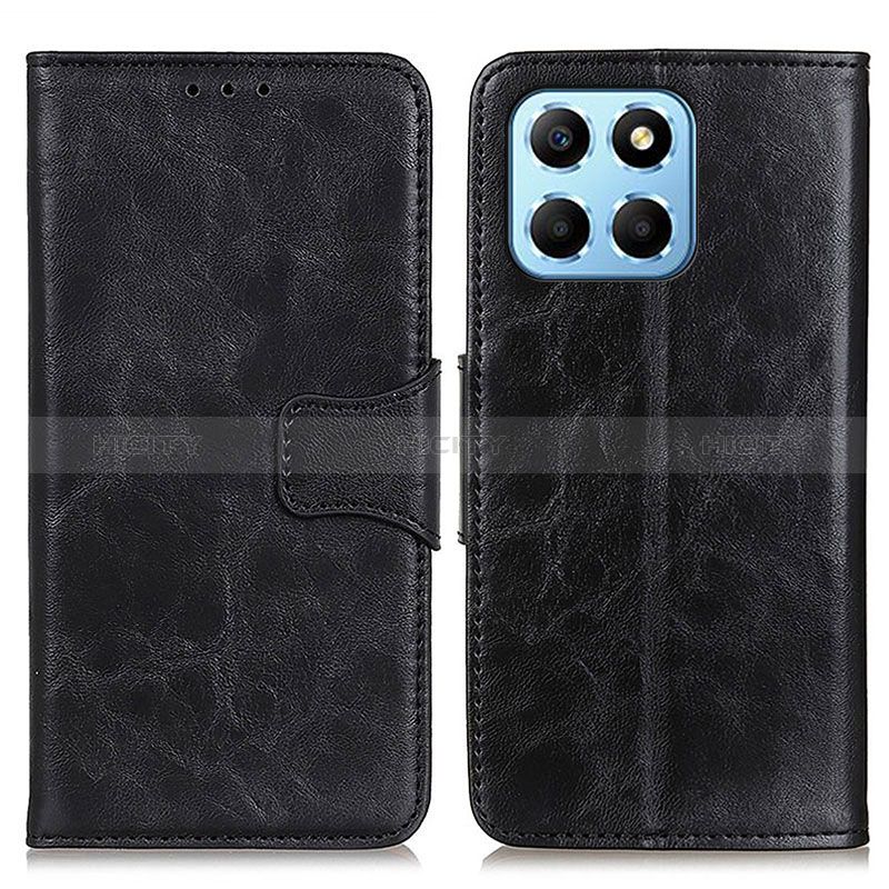 Coque Portefeuille Livre Cuir Etui Clapet M02L pour Huawei Honor 70 Lite 5G Noir Plus