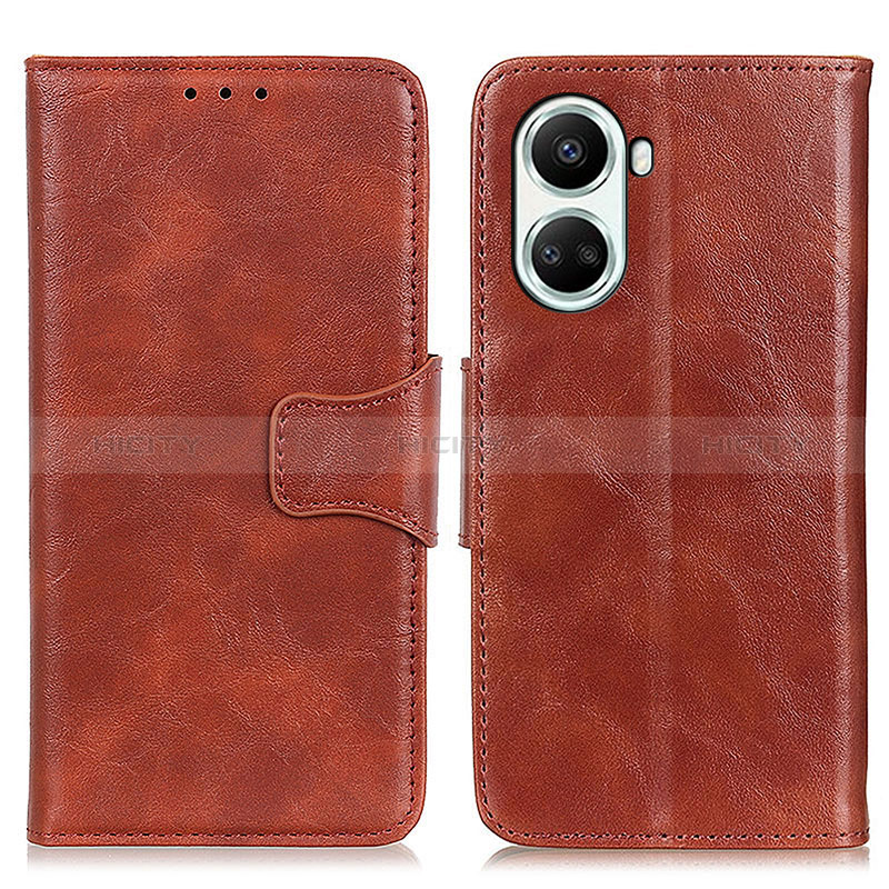 Coque Portefeuille Livre Cuir Etui Clapet M02L pour Huawei Nova 10 SE Marron Plus