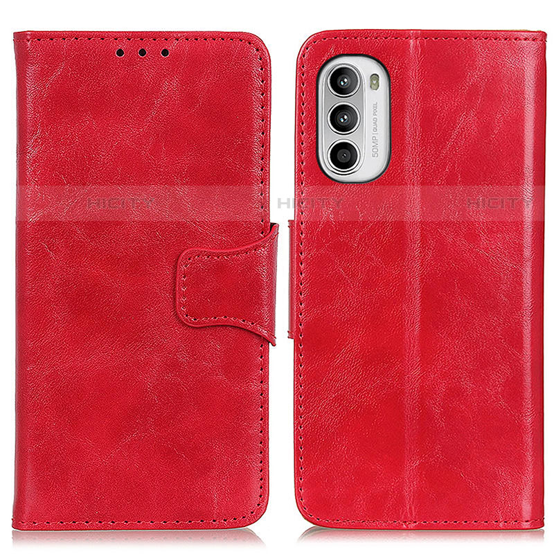 Coque Portefeuille Livre Cuir Etui Clapet M02L pour Motorola MOTO G52 Plus