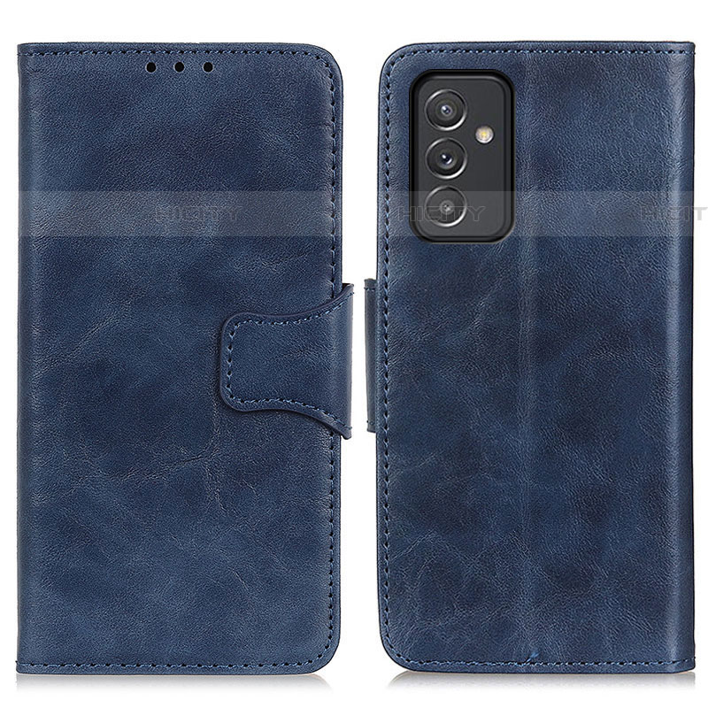 Coque Portefeuille Livre Cuir Etui Clapet M02L pour Samsung Galaxy A05s Bleu Plus