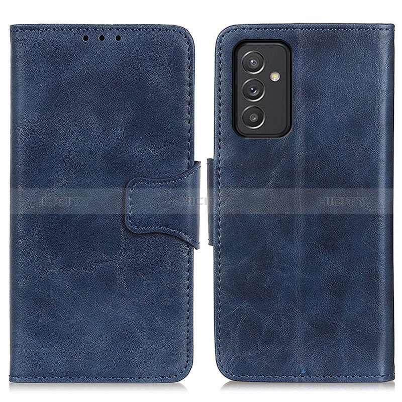 Coque Portefeuille Livre Cuir Etui Clapet M02L pour Samsung Galaxy A15 5G Bleu Plus