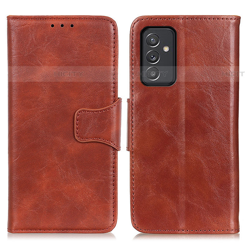 Coque Portefeuille Livre Cuir Etui Clapet M02L pour Samsung Galaxy A24 4G Marron Plus