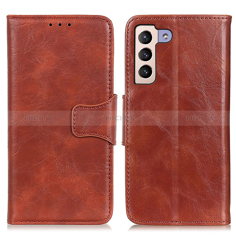 Coque Portefeuille Livre Cuir Etui Clapet M02L pour Samsung Galaxy S24 Plus 5G Marron Plus