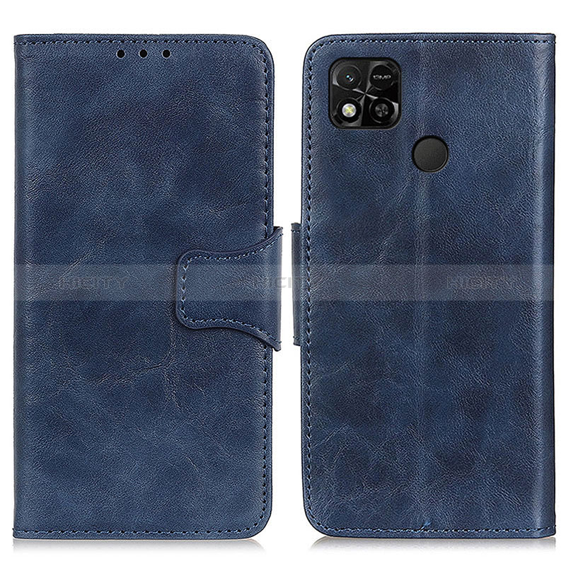 Coque Portefeuille Livre Cuir Etui Clapet M02L pour Xiaomi POCO C31 Bleu Plus