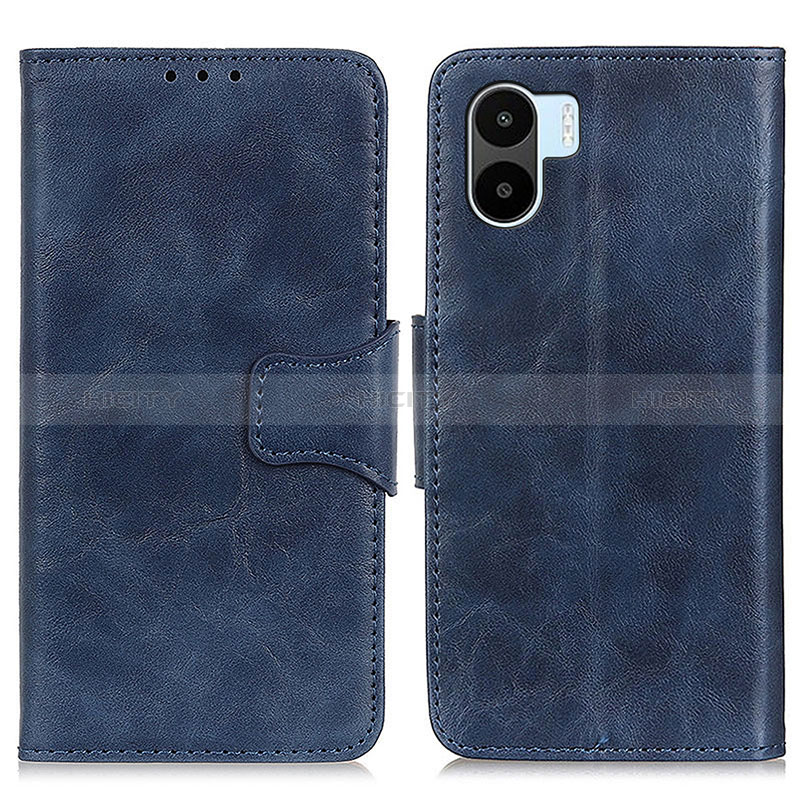 Coque Portefeuille Livre Cuir Etui Clapet M02L pour Xiaomi Redmi A1 Bleu Plus