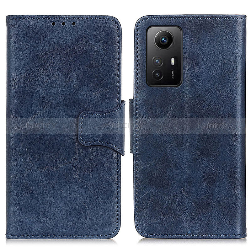 Coque Portefeuille Livre Cuir Etui Clapet M02L pour Xiaomi Redmi Note 12S Bleu Plus