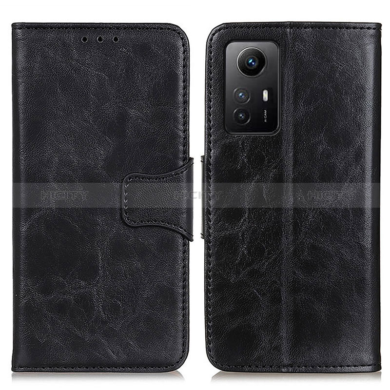 Coque Portefeuille Livre Cuir Etui Clapet M02L pour Xiaomi Redmi Note 12S Noir Plus