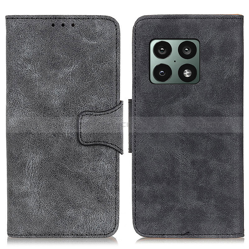 Coque Portefeuille Livre Cuir Etui Clapet M03L pour OnePlus 10 Pro 5G Noir Plus