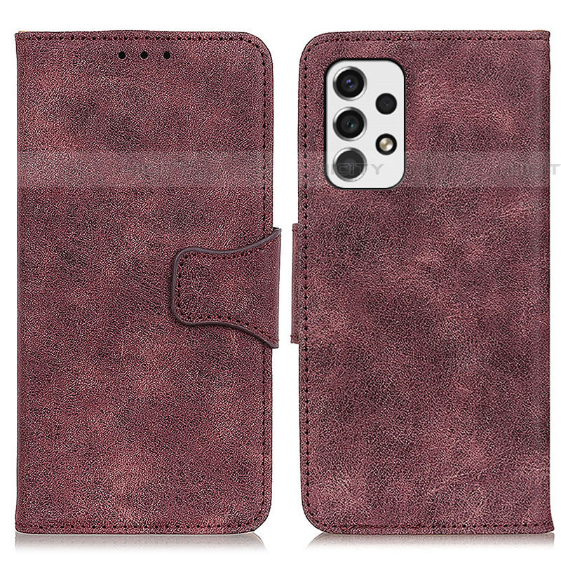 Coque Portefeuille Livre Cuir Etui Clapet M03L pour Samsung Galaxy A53 5G Violet Plus