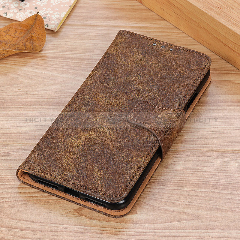 Coque Portefeuille Livre Cuir Etui Clapet M03L pour Xiaomi Mi 10T Lite 5G Marron Plus