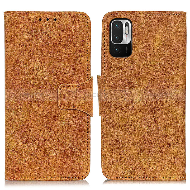 Coque Portefeuille Livre Cuir Etui Clapet M03L pour Xiaomi Redmi Note 10 JE 5G Kaki Plus