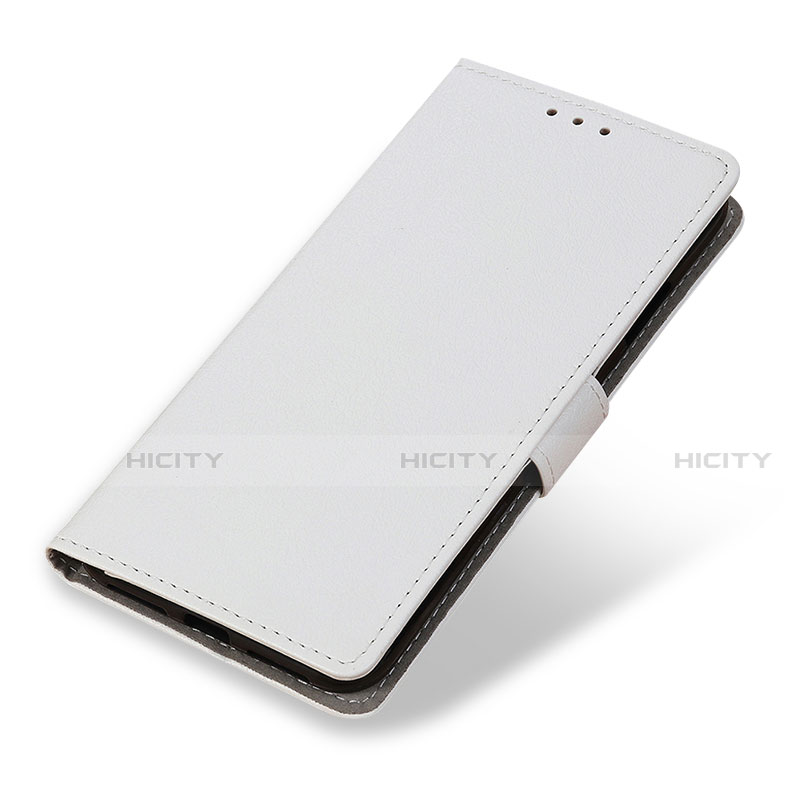 Coque Portefeuille Livre Cuir Etui Clapet M04L pour Motorola Moto Edge X30 5G Blanc Plus