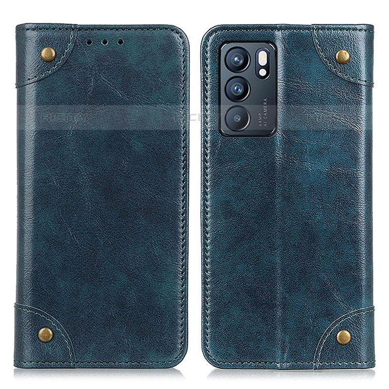 Coque Portefeuille Livre Cuir Etui Clapet M04L pour Oppo Reno6 5G Plus