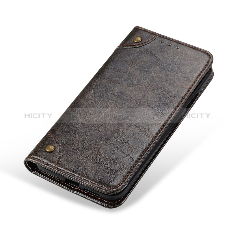 Coque Portefeuille Livre Cuir Etui Clapet M04L pour Samsung Galaxy A52s 5G Bronze Plus