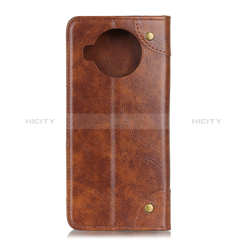 Coque Portefeuille Livre Cuir Etui Clapet M04L pour Xiaomi Mi 10i 5G Marron Plus