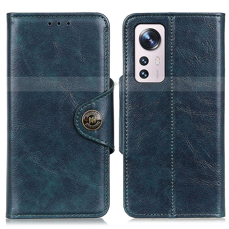 Coque Portefeuille Livre Cuir Etui Clapet M04L pour Xiaomi Mi 12S Pro 5G Bleu Plus