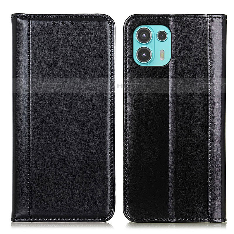 Coque Portefeuille Livre Cuir Etui Clapet M05L pour Motorola Moto Edge 20 Lite 5G Noir Plus