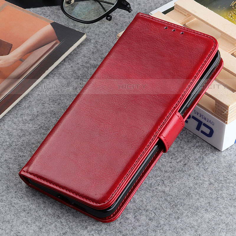 Coque Portefeuille Livre Cuir Etui Clapet M05L pour Motorola Moto Edge Plus (2022) 5G Rouge Plus