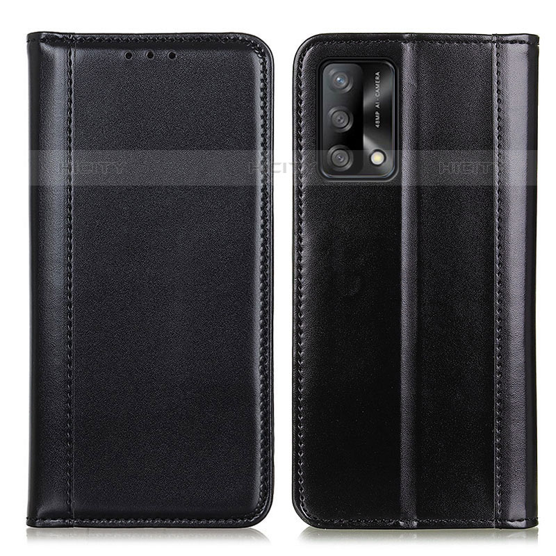 Coque Portefeuille Livre Cuir Etui Clapet M05L pour Oppo Reno6 Lite Noir Plus