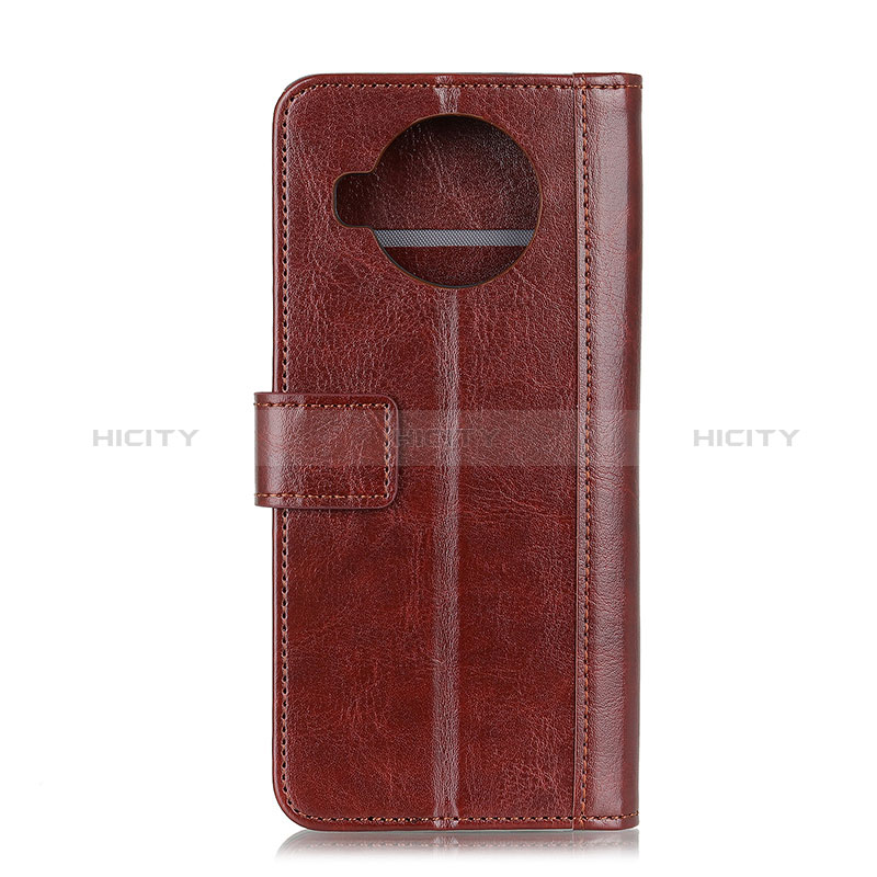 Coque Portefeuille Livre Cuir Etui Clapet M05L pour Xiaomi Mi 10i 5G Marron Plus