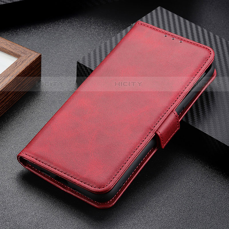 Coque Portefeuille Livre Cuir Etui Clapet M06L pour Motorola Moto G Play Gen 2 Rouge Plus