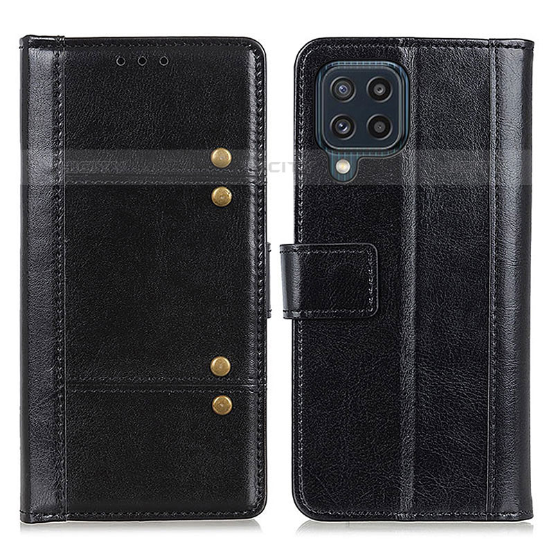 Coque Portefeuille Livre Cuir Etui Clapet M06L pour Samsung Galaxy M32 4G Noir Plus