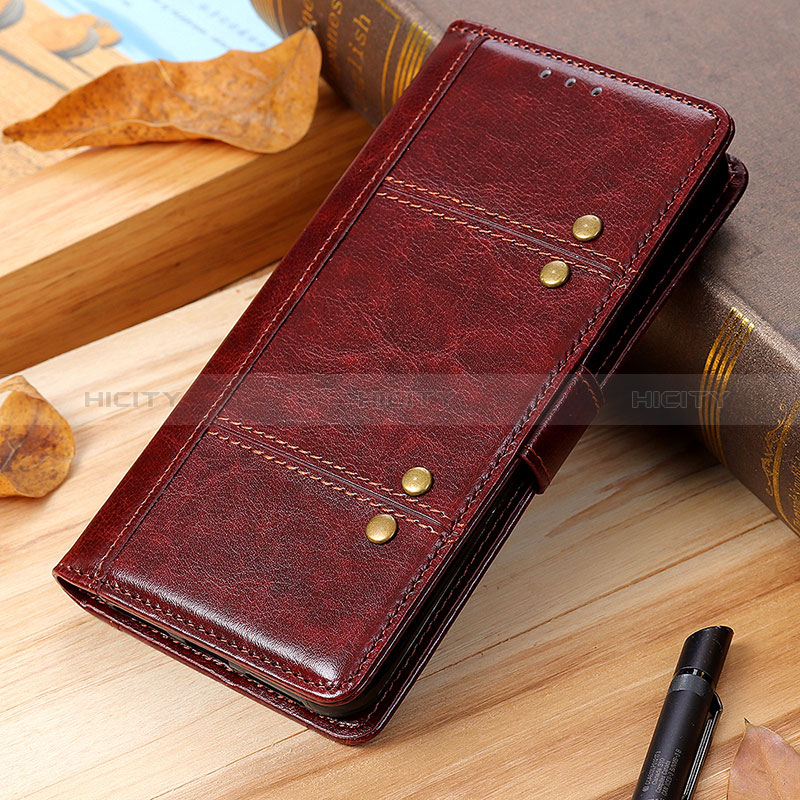 Coque Portefeuille Livre Cuir Etui Clapet M06L pour Xiaomi Mi 10i 5G Marron Plus