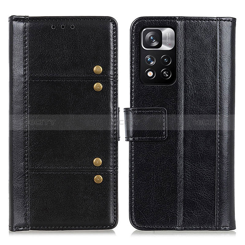 Coque Portefeuille Livre Cuir Etui Clapet M06L pour Xiaomi Mi 11i 5G (2022) Noir Plus