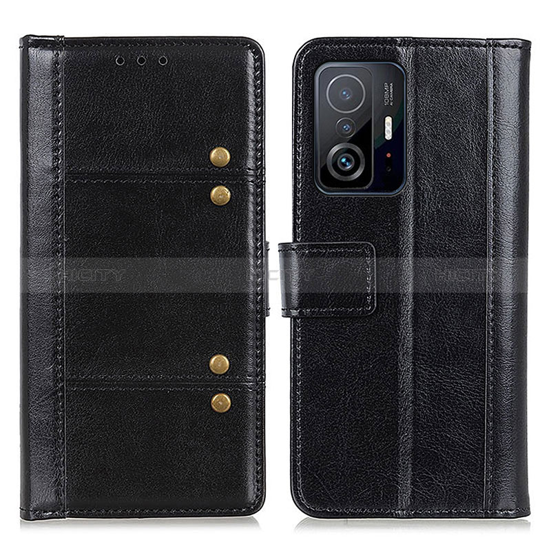 Coque Portefeuille Livre Cuir Etui Clapet M06L pour Xiaomi Mi 11T 5G Noir Plus